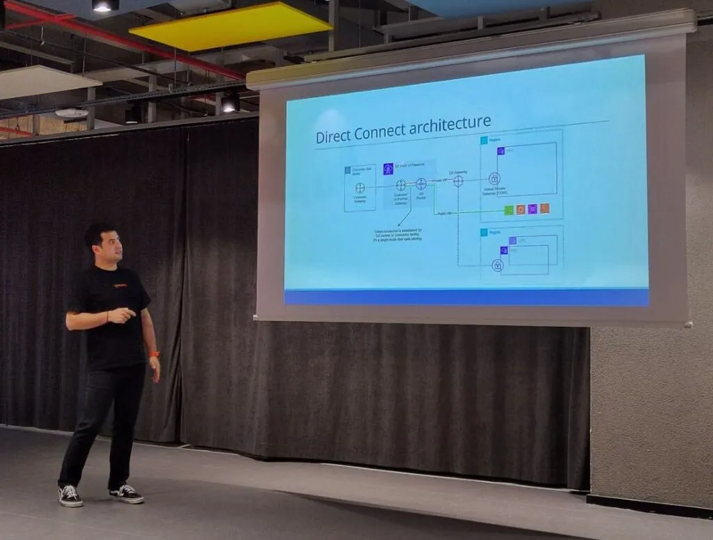 Presenting at Ankara Tekmer